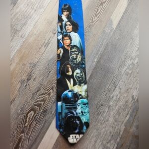 Star Wars Ralph Marlin Tie Vintage 1994 A New Hope Blue